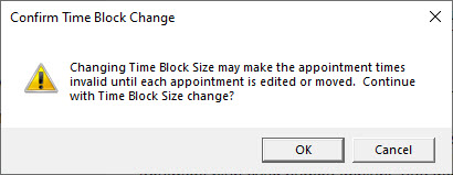 Time-Block-Change-Warning